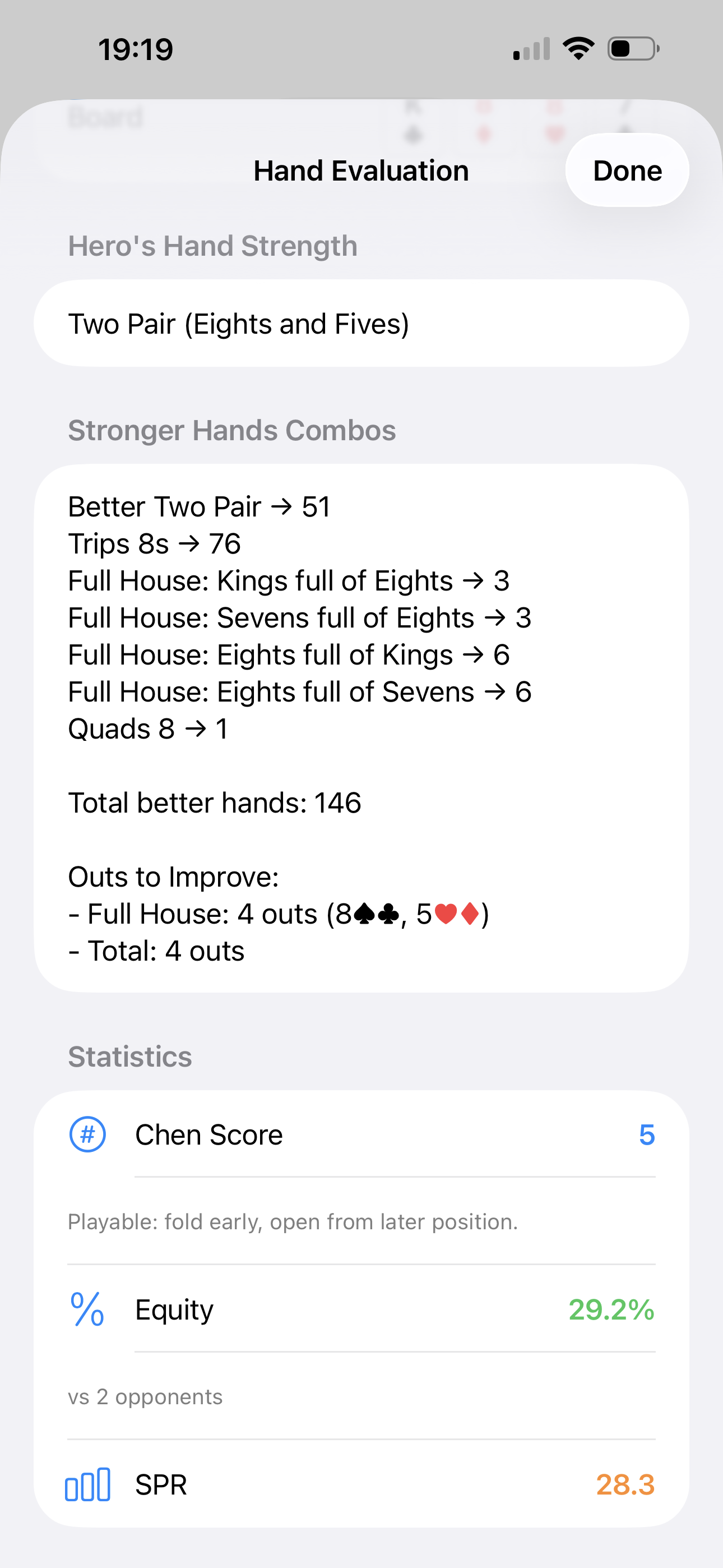 AceSolver hand evaluator